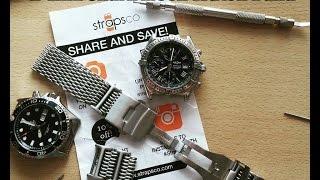 Did I buy the right  mesh band? StrapsCo H-Link Shark Mesh Watch Band Review