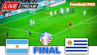  ARGENTINA - URUGUAY EN VIVO  FINAL Copa América 2024 - PES 21