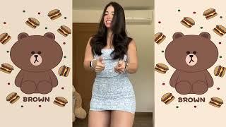 Tiktok Transparent Dress Challenge  Girls Without Underwear 2024