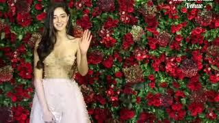 Ananya Pandey Cute appearance in DeepikaRanveer wedding celebrations