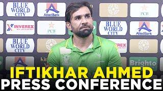 Iftikhar Ahmeds Press Conference  Panthers vs Markhors  M 14  Final  Champions Cup 2024  M9A1K