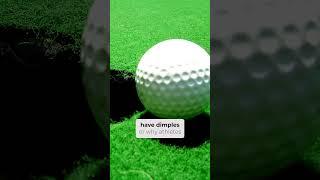 Golf Ball Aerodynamics - Dimples Boundary Layer and Reduced Drag