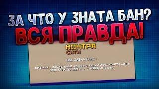 Контра Сити За что Znat51 получил бан? Реальная версия