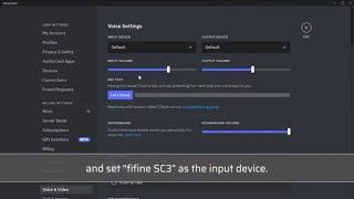 Tutorial of How to Set up Microphone And Headphones with FIFINE AmpliGame SC3 in Discord