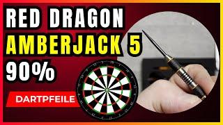 RED Dragon Amberjack 5 90% Dartpfeile Steeldarts