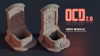 OCD 2.0 HERO Module Introduction  Blender Add-On