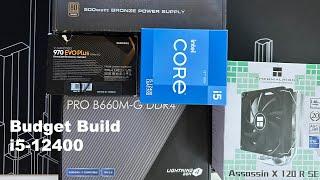 Budget build Core i5-12400 with Thermalright Assassin X120 SE