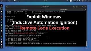 Exploit Windows - Ignition Scada Inductive Automation Ignition Remote Code Execution