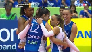 Superliga Feminina de Vôlei 2014  2015 - Rio de Janeiro x Osasco  Final 