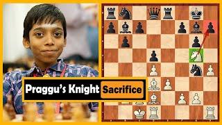 Praggnanandhaa Destroys Opponents Defense With A Mighty Attack