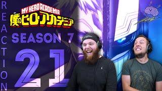 SOS Bros React - My Hero Academia Season 7 Episode 21 - THAT is a Cliffhanger