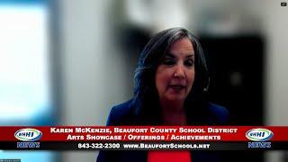 WHHI NEWS  Karen McKenzie Arts ShowcaseOfferingsAchievements  Beaufort Schools BCSD  WHHITV