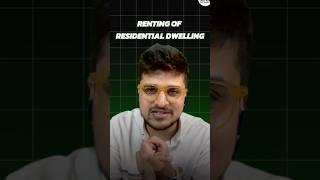 GST on renting of residential dwellings - Tax Short # 6  CA Amit Mahajan