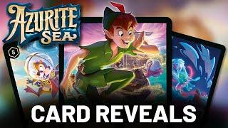 AZURITE SEA New Card Reveals  Peter Pan Rescue Rangers Big Hero 6 Pirates and More