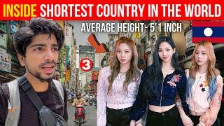 Inside World’s SHORTEST Country By Height  Laos 