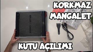 Korkmaz Mangalet - Unboxing Portable Smokeless Electric Grill
