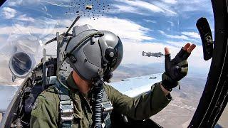 Awesome A-10 Thunderbolt II Pilots Inspiring Aerial Operation  Close Air Support Mission