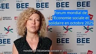 Interview Aude Saldana Secrétaire générale du GSEF - Colloque BEE