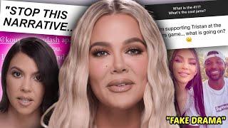 Khloe Kardashian is DONE...fake drama for boring show?