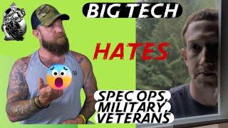 *PROOF* Big Tech HATES Special Operators Military and Veterans