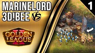 AoE4 Golden League 2  MarineLorD vs 3DBee - G1