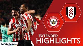 Brentford 3-2 Fulham  Extended Highlights  Premier League