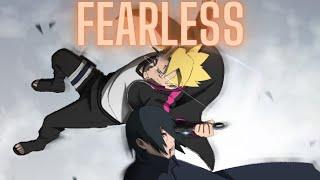 Borushiki Vs Sasuke And Kawaki AMV Fearless AMV