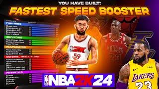 NBA 2K24 BEST DRIBBLE GOD BUILD • INSANE DRIBBLE COMBOS