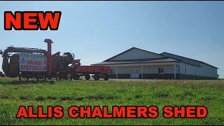 New Orange Spectacular Allis Chalmers Shed