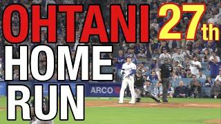 SHOHEI OHTANI ️THE 27th HOME RUN️722024