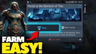 CHEAPEST WAY TO CLEAR THE PORTAL TO THE SANCTUM OF THOR AND COMPLETE SEASON 25 in Frostborn