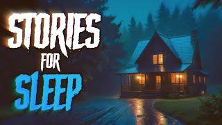 True Scary Stories For Sleep With Rain Sounds  Black Screen Horror Stories Compilation Vol. 9