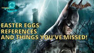 Batman Arkham Asylum 2009 - Easter Eggs and References you might have missed