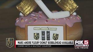 Las Vegas man creates Marc-André Fleury donut bobblehead