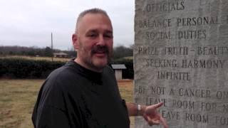 Georgia Guidestones The 10 Commandments?