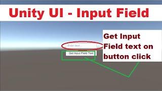 Unity3d How To - Unity UI Get InputField Input on Button Click