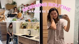 MORNING ROUTINE maman de 2 4 ans et 2 ans  tribulationsdanais