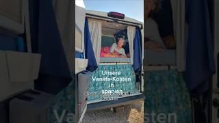 Unsere Vanlife-Kosten in Spanien