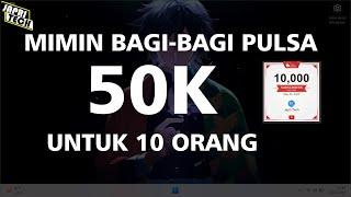 Pulsa Gratis 50k Untuk 10 Orang