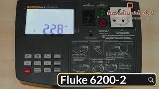 Fluke tragbarer Gerätetester 6200-2 Vorstellung + Funktionserläuterung + VDE 0701VDE 0702 Prüfungen