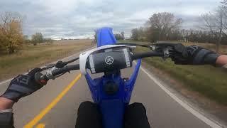 *2020 YZ 125 power wheelies* 6th gear