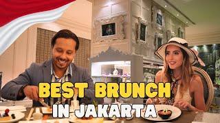 Best Brunch Buffet in Jakarta + Car Free day    Vlog Indonesia Mulia Hotel