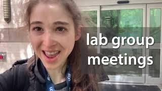 Lab group meetings