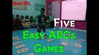 212 - Easy Alphabets Games  ESL games for ABCs  Review letters  Muxs ESL games 