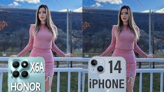 Honor X6A 5g Vs iPhone 14 Camera Test Comparison