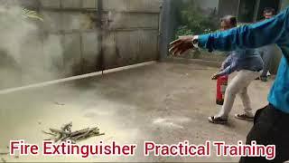 Practical training video of Fire Extinguisher