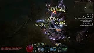 DIABLO 4 TIER 33 PULSE WEREWOLF LIGHTNING STORM BUILD LOTS OF DPS VERY TANKY