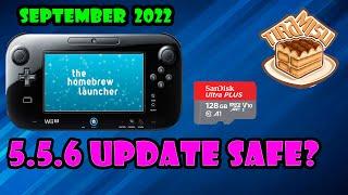 Is it Safe to Update my Hacked Wii U? 5.5.6 update on Tiramisu