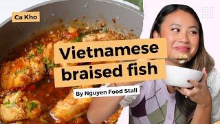 Vietnamese braised fish recipe - Cá kho