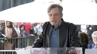 Mark Hamill Speech at Carrie Fishers Posthumous Hollywood Walk of Fame Star Ceremony